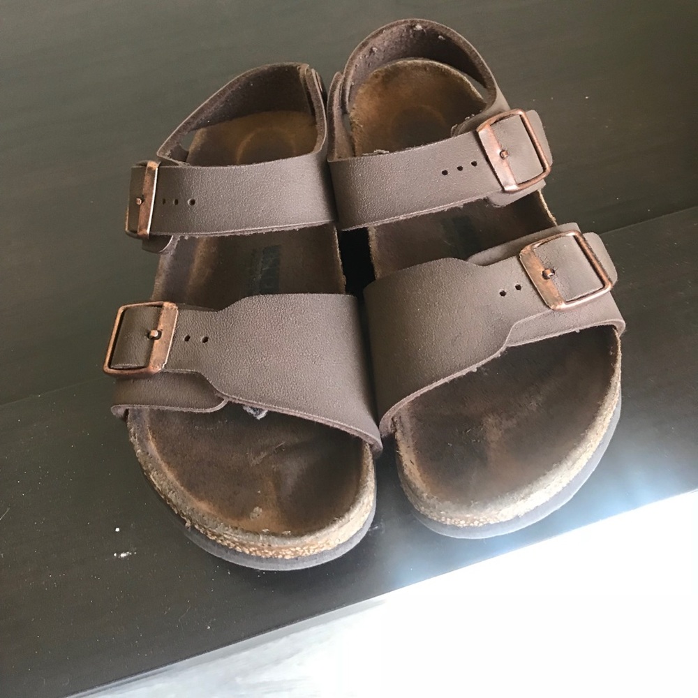Birkenstock kids mocha sandals